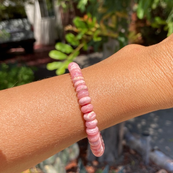 Rhodochrosite Bracelet - Picture 2 of 8